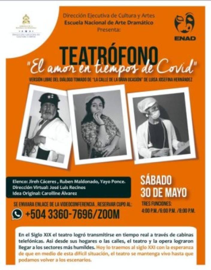 La ENAD trae más del teatrófono en modalidad virtual