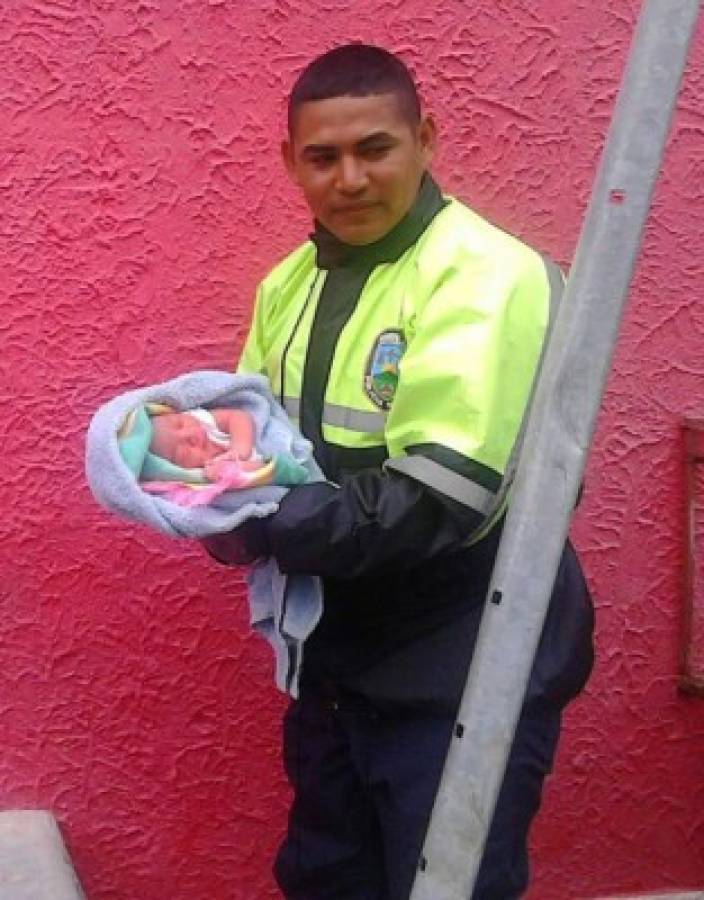 Honduras: Hallan recién nacida abandonada en bulevar Los Próceres