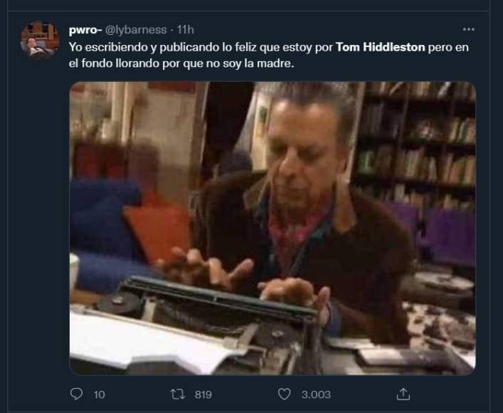 Tom Hiddleston se convertirá en padre y las redes explotan con divertidos memes de “baby Loki”