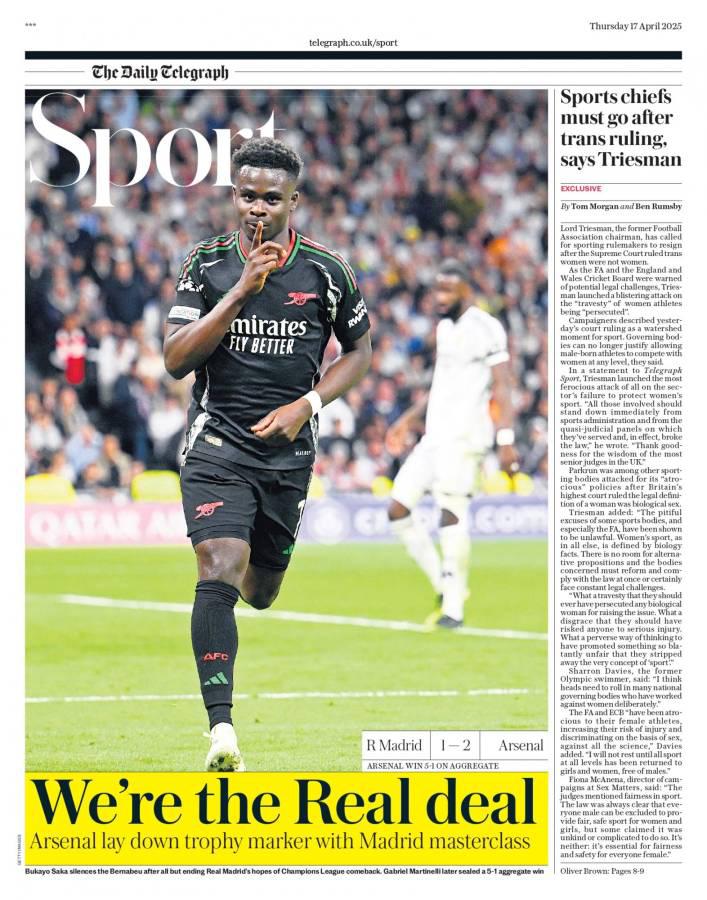 Solo un sueño: Así amanecieron las portadas de los medios tras eliminación del Real Madrid