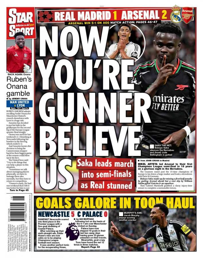 Solo un sueño: Así amanecieron las portadas de los medios tras eliminación del Real Madrid