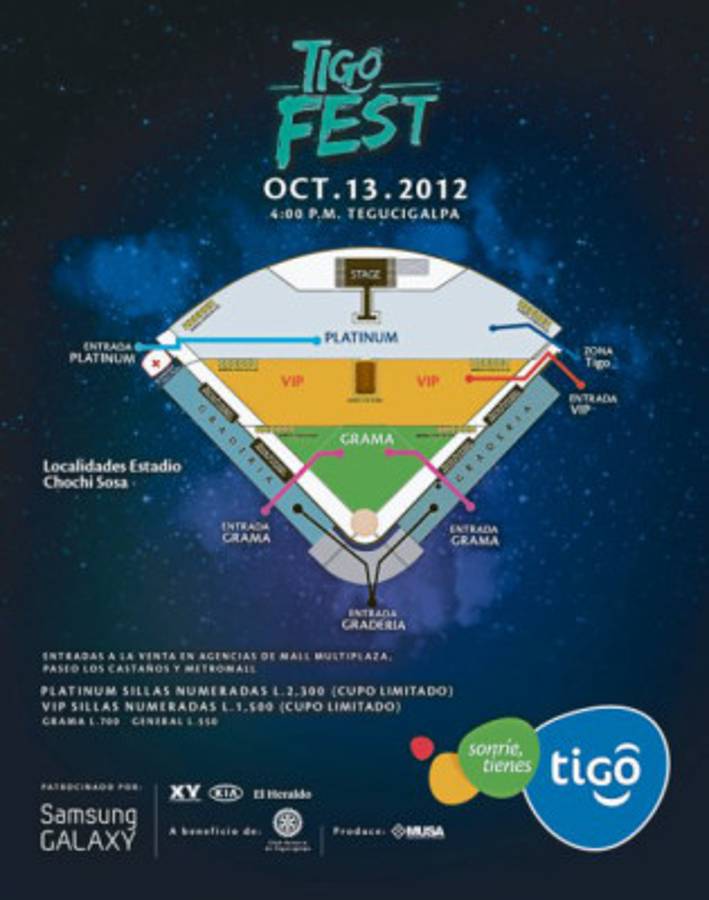 Llegó la hora del Tigo Music Fest