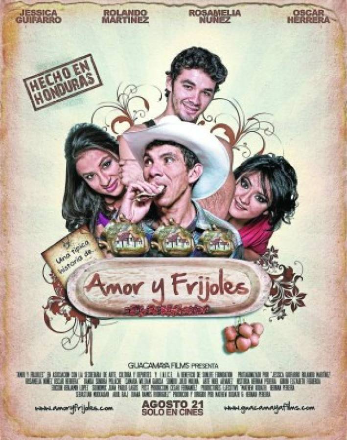 'Amor y frijoles”, a diez años de su éxito en la taquilla hondureña