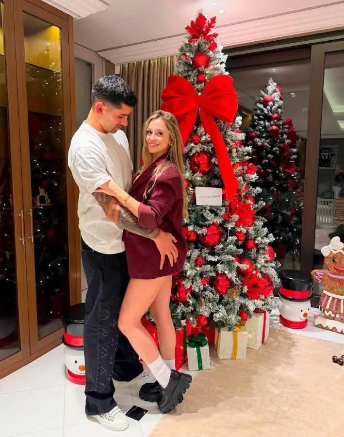 Así pasaron la Navidad los grandes futbolistas ¿Y Messi?