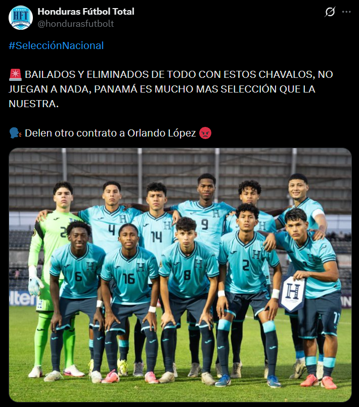 Bochorno No ven una: Prensa explota tras eliminación de Honduras en Premundial Sub-20 de Concacaf