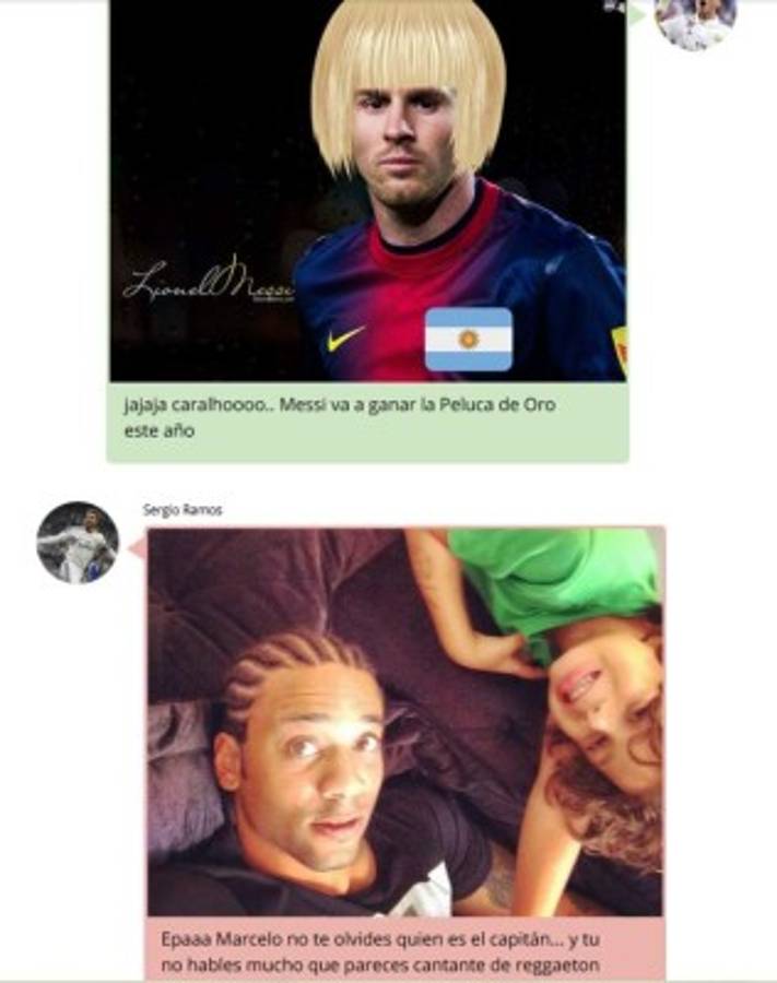 Jugadores del Real Madrid se burlaron en las últimas horas del nuevo corte de pelo de Lionel Messi.