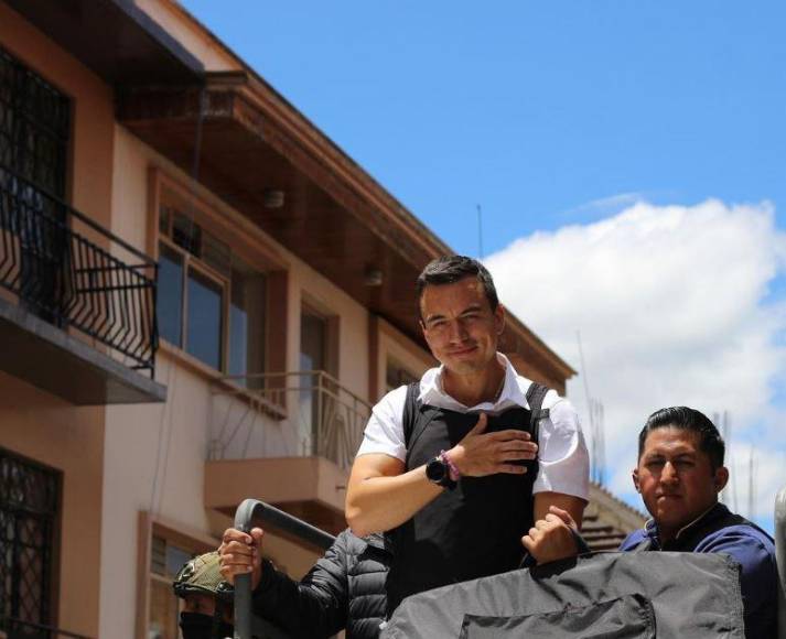 Daniel Noboa, el presidente más joven de la historia de Ecuador