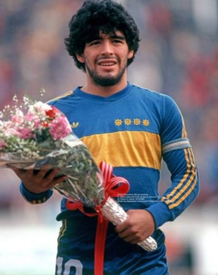 Las fotos de Diego Armando Maradona en su gira con el Boca de 1982 que no habías visto