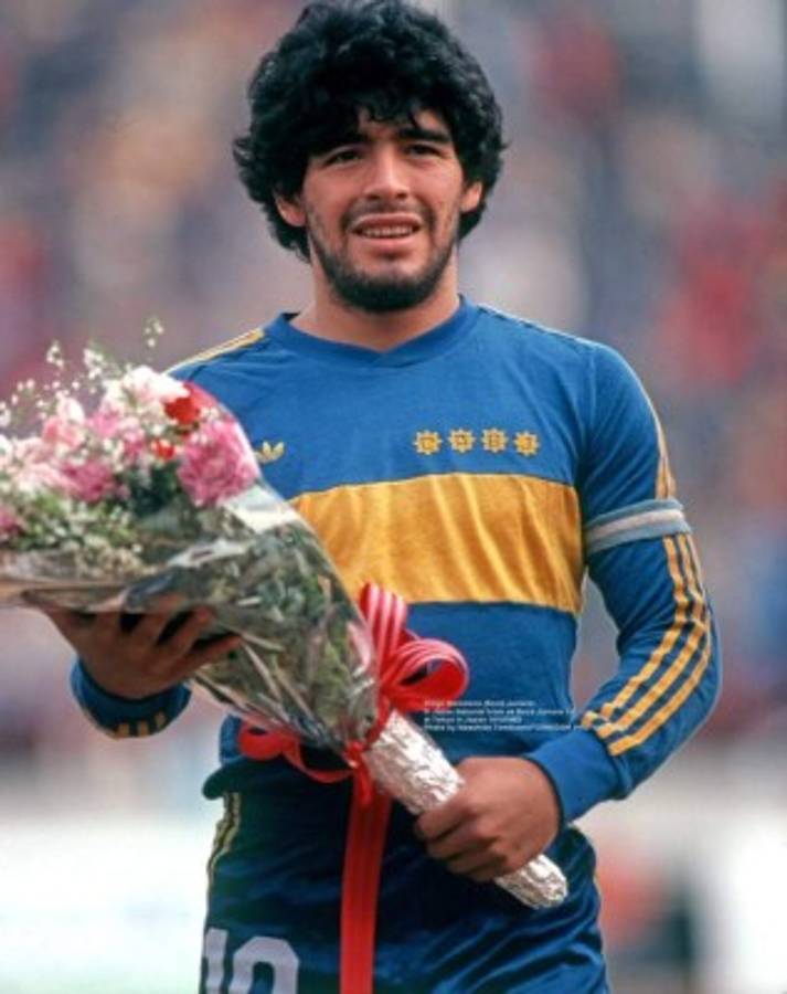 Las fotos de Diego Armando Maradona en su gira con el Boca de 1982 que no habías visto