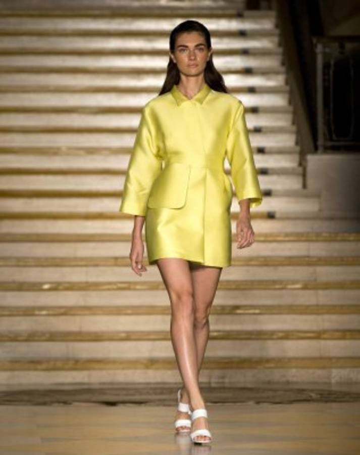 Color y sensualidad en fashion de Londres