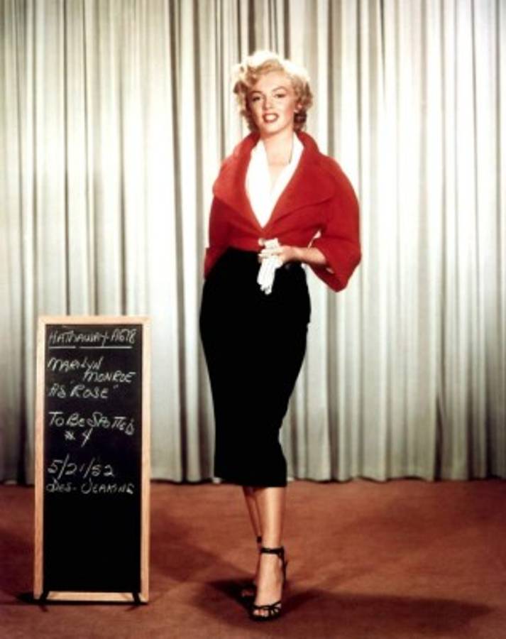 La mujer más deseada del mundo, Marilyn Monroe, está de fiesta