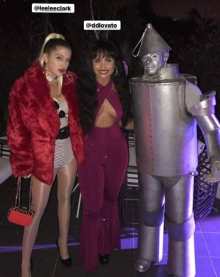 El provocativo disfraz de Demi Lovato en honor a Selena Quintanilla