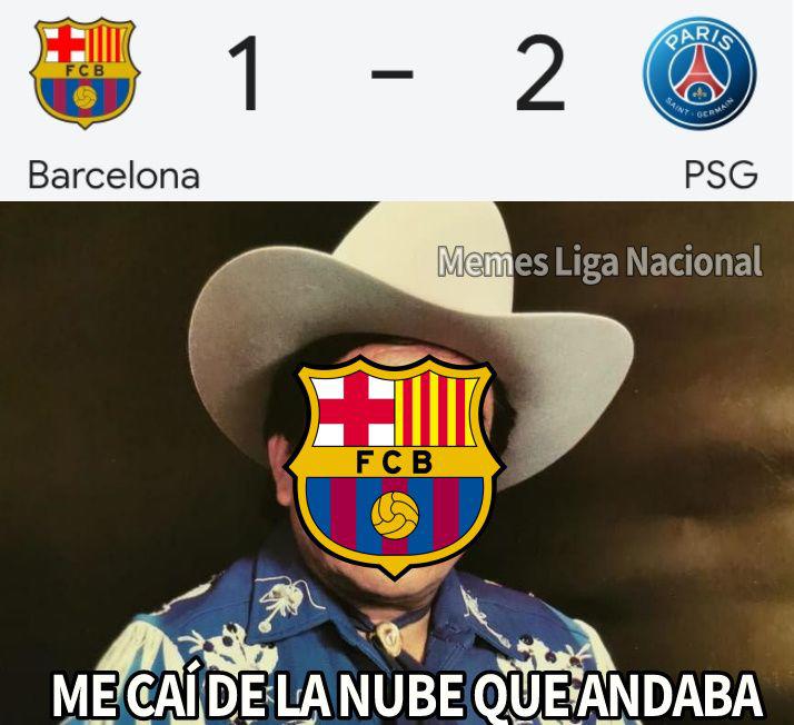 ¡No perdonan! Los memes que dejó la derrota del Barcelona ante PSG en Champions League