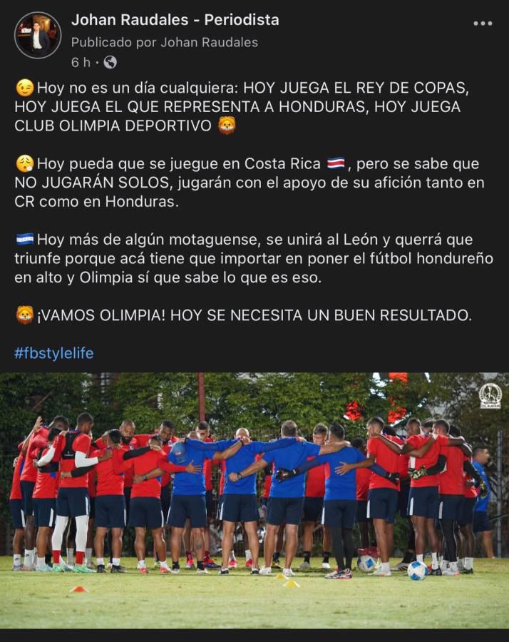 Lo que dicen los medios de Costa Rica previo al partido de Alajuelense ante Olimpia