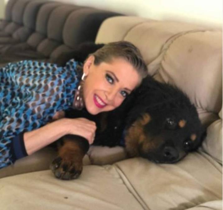 FOTOS: Cedric, el perro que acompañó a Edith González en sus últimos meses de vida