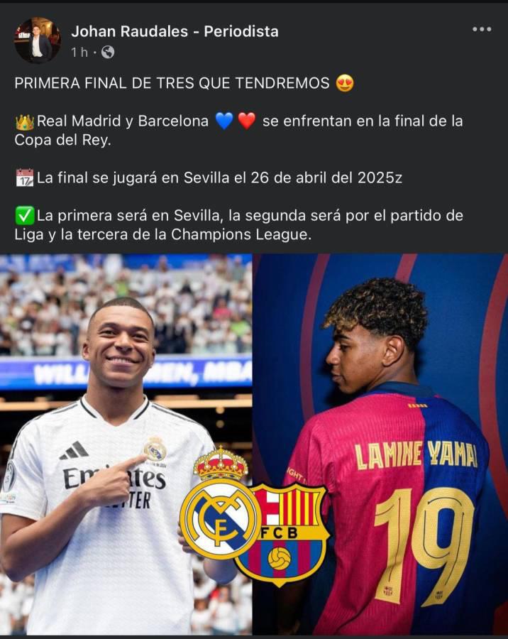 Lo que dicen los periodistas sobre final Real Madrid vs Barcelona; Se hacen pipí en los pantalones