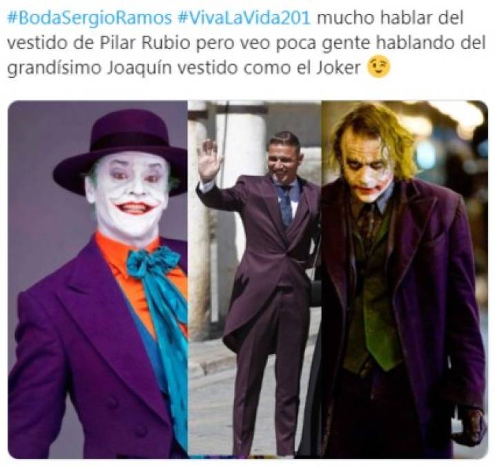 Los memes más divertidos de la boda de Sergio Ramos y Pilar Rubio  