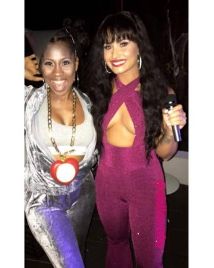 El provocativo disfraz de Demi Lovato en honor a Selena Quintanilla