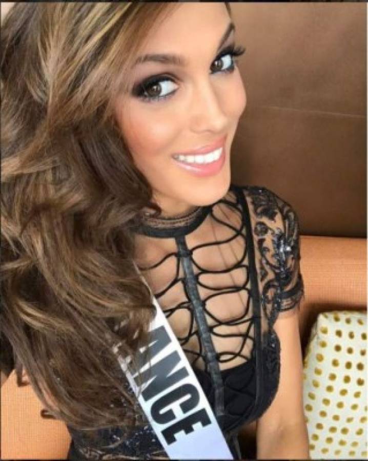 La primera selfie de Iris Mittenaere tras ganar Miss Universo