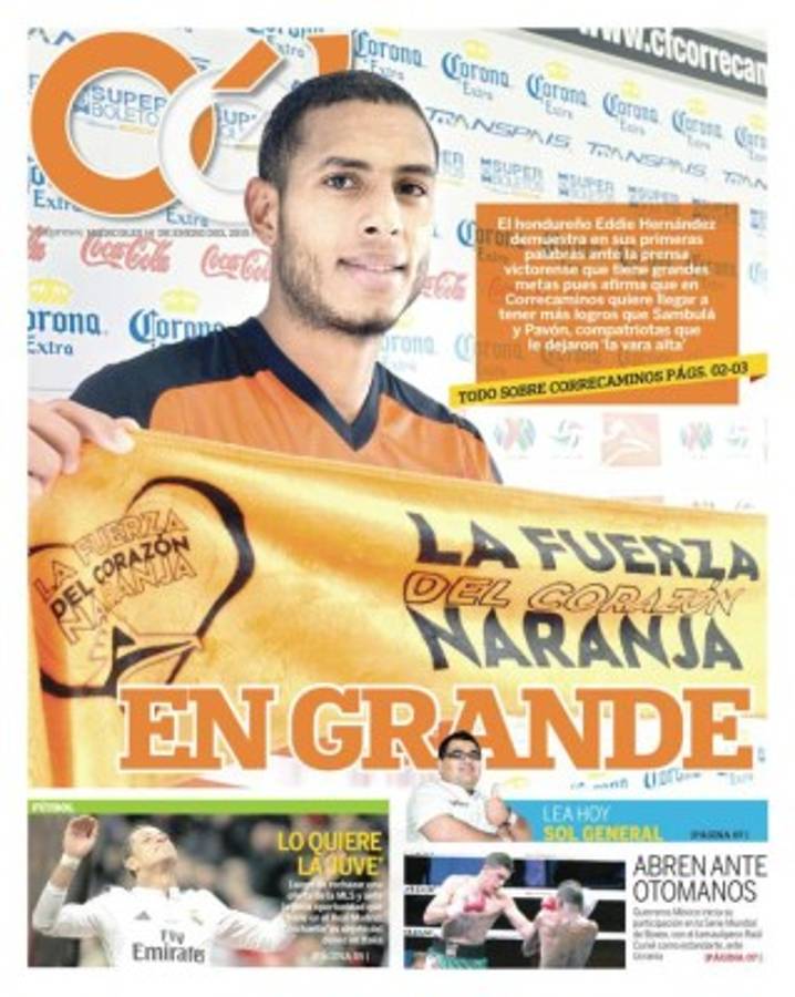 Eddie Hernández: 'Acá Espero superar a Carlos Pavón...”