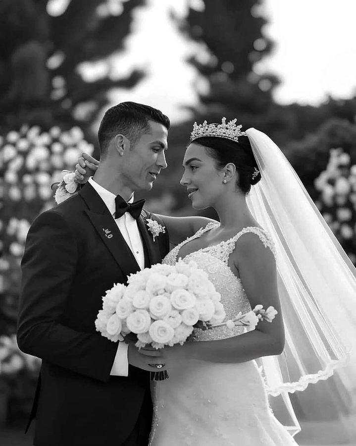Cristiano Ronaldo y Georgina Rodríguez se casan en una ceremonia muy íntima