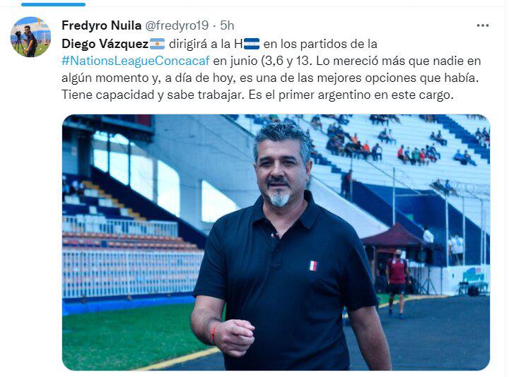 Le desean éxitos: Afición y prensa deportiva reaccionan a la llegada de Diego Vazquez a la H