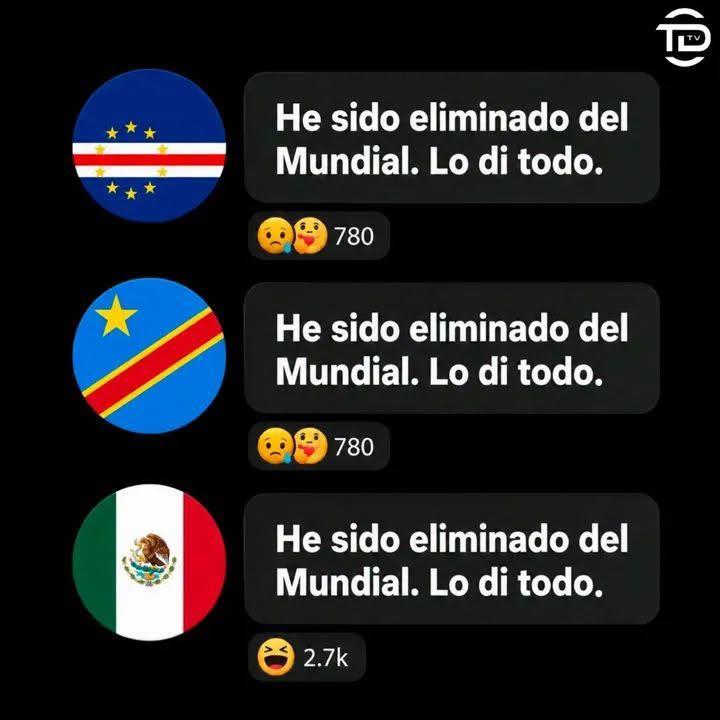 Burlas inundan redes sociales: Los memes tras eliminación de México del Mundial 2026