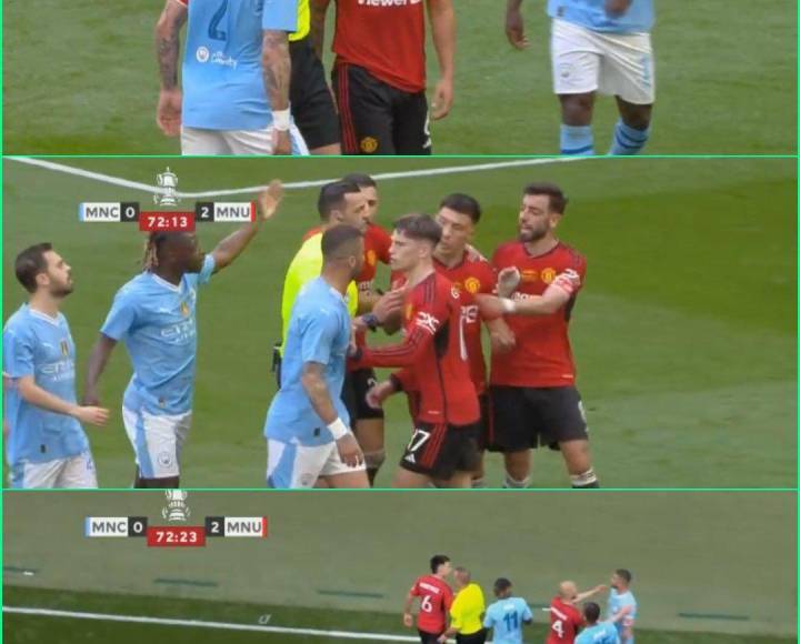 La tristeza de Pep Guardiola y su Manchester City al perder FA Cup ante el United