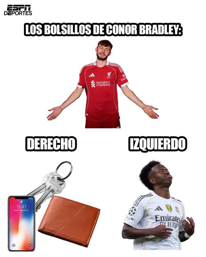 Vinicius y aficionados sufren: Los mejores memes que dejó el triunfo del Liverpool vs Real Madrid