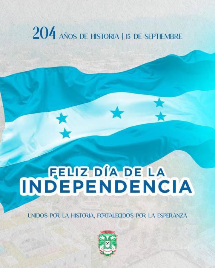 Equipos de Europa felicitan a Honduras por los 204 años de independencia