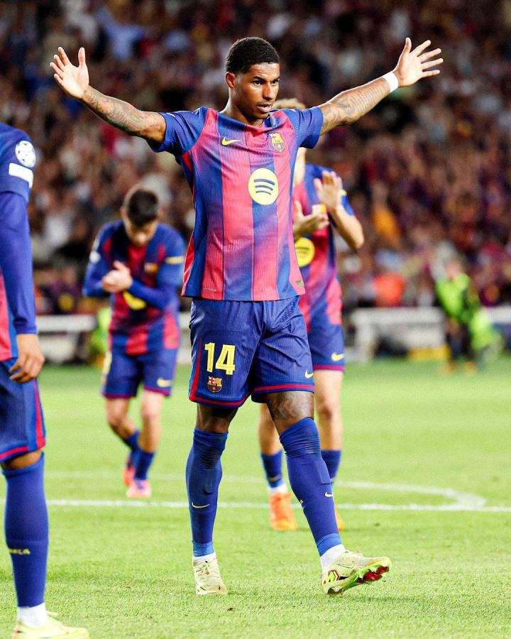 Polémica arbitral a favor de Barcelona en Champions, beso de Yamal, MVP del partido y niño deslumbra