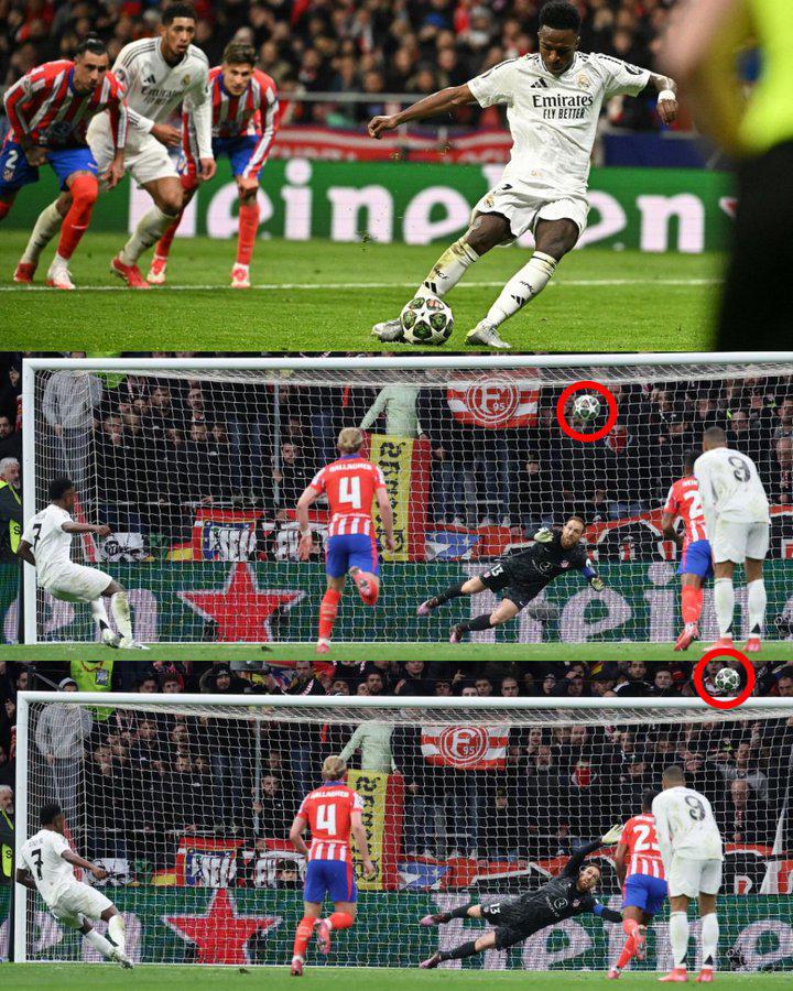 Polémico penal anulado al Atlético, burla de Vinicius y caras tristes en triunfo del Real Madrid