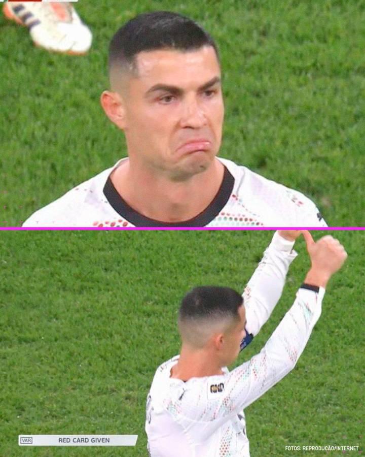 Portugal fue humillada en Eliminatoria, Cristiano Ronaldo se va expulsado y recibe la peor burla