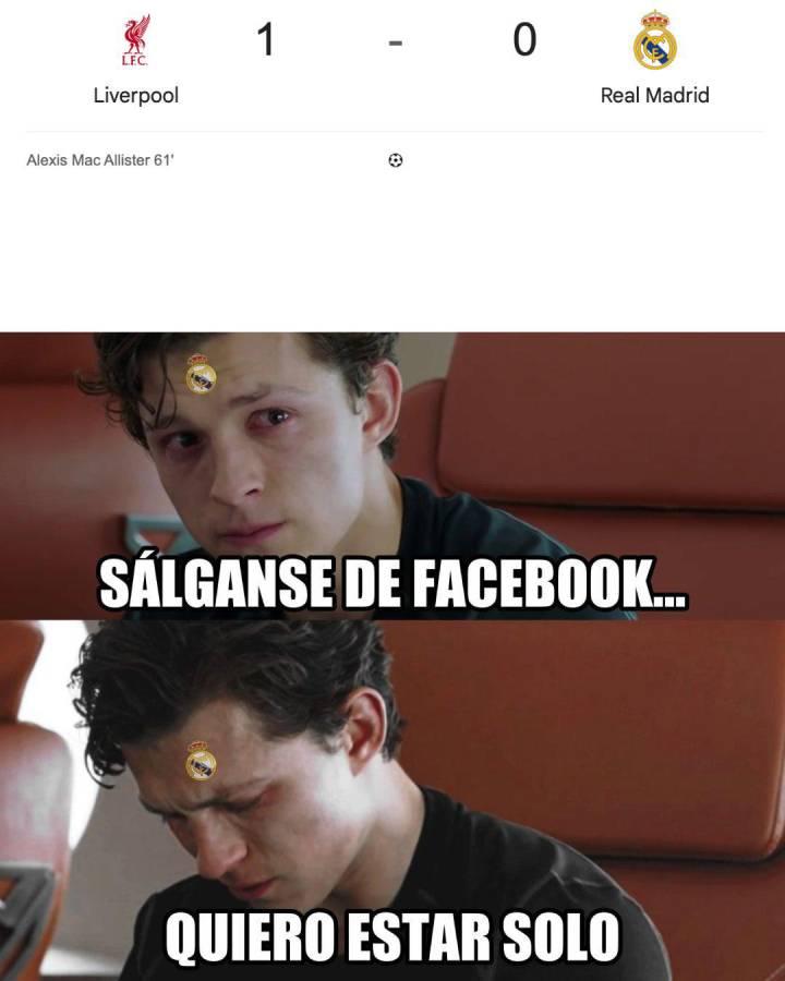 Vinicius y aficionados sufren: Los mejores memes que dejó el triunfo del Liverpool vs Real Madrid