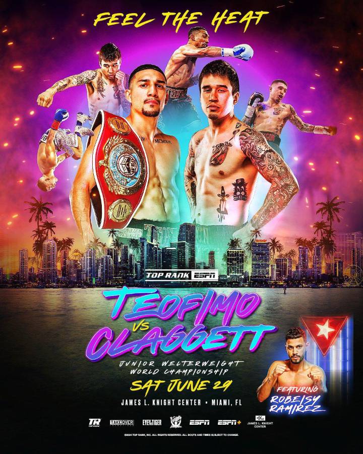 Teófimo López defenderá su título superligero ante el canadiense Steve Claggett