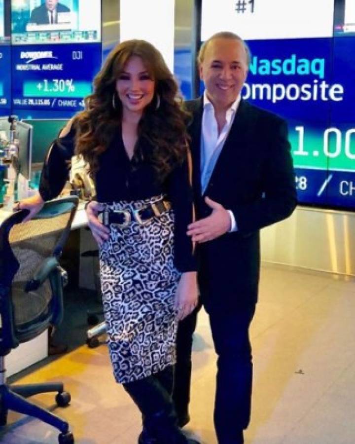 Tommy Mottola sorprende a Thalía con millonario regalo en el Día de la Madre