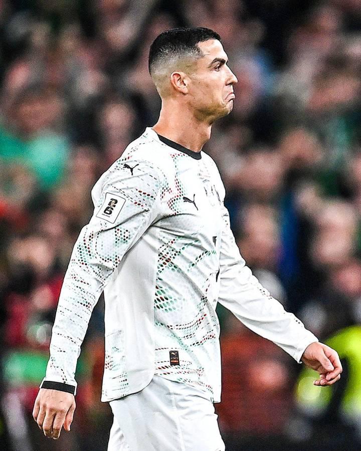 Portugal fue humillada en Eliminatoria, Cristiano Ronaldo se va expulsado y recibe la peor burla