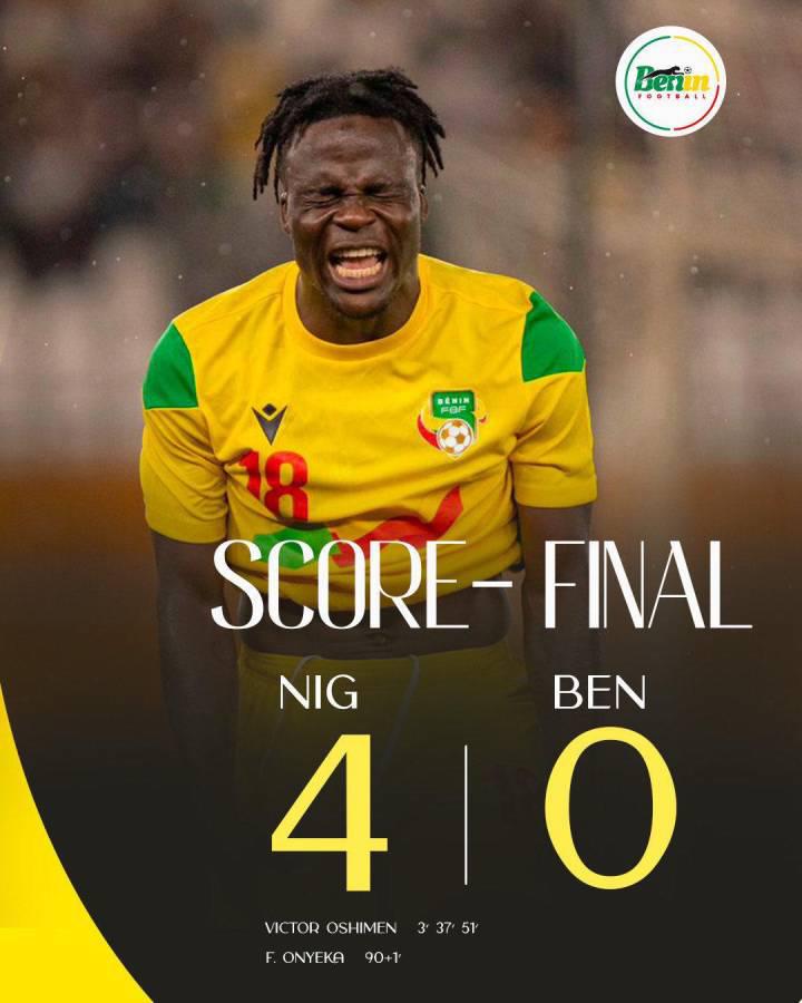 Benín tenía todo para su primera clasificación a un Mundial y al final no irá ni a repechaje