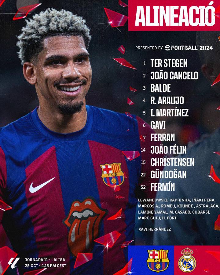 EN VIVO: Barcelona y Real Madrid, Bellingham le dio la victoria a los merengues 2-1