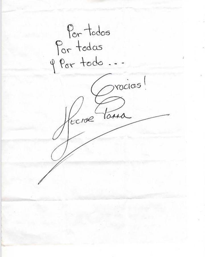 “Mi hija sí es víctima, pero no de mí”: La carta de Héctor Parra tras condena a 10 años de prisión