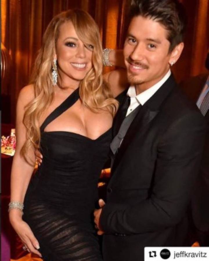 Fans critican excesivo escote de Mariah Carey, ¿mostró demasiado?