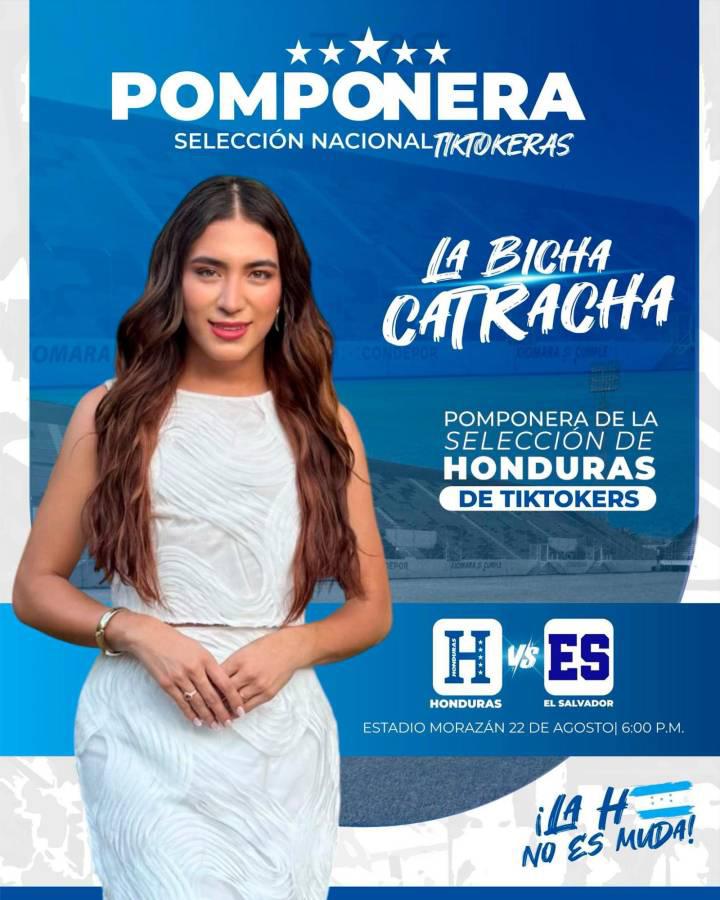 Alejandra Rubio hace atrevida confesión previo al partido de tiktokers Honduras vs El Salvador