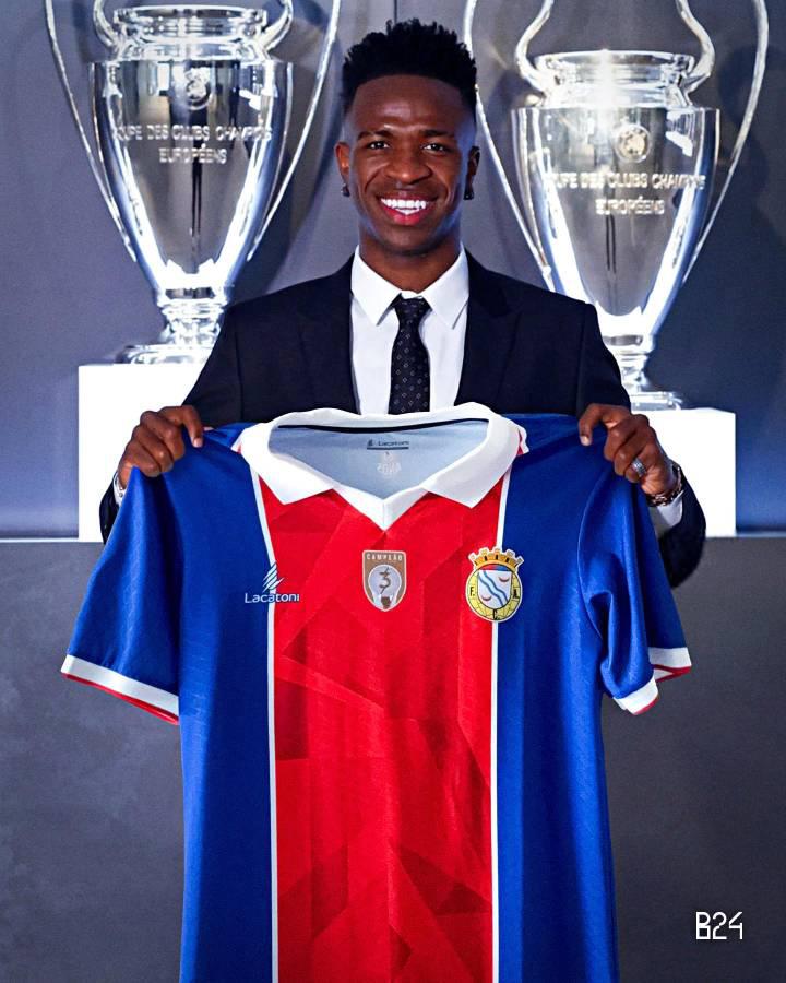 Vinicius comienza a invertir su fortuna y compra de un equipo de fútbol