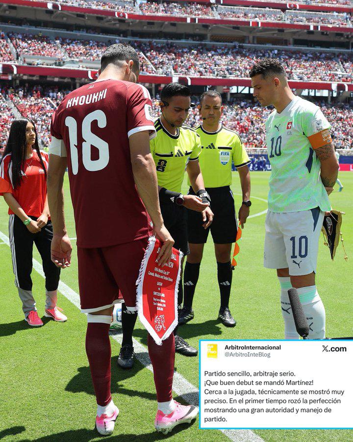 ¿Cuándo vuelve a dirigir el árbitro hondureño Said Martínez en el Mundial 2026?