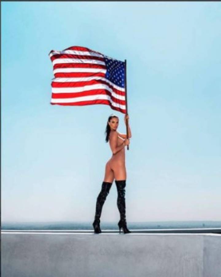 La polémica felicitación de Alessandra Ambrosio a EEUU en el día de la Independencia