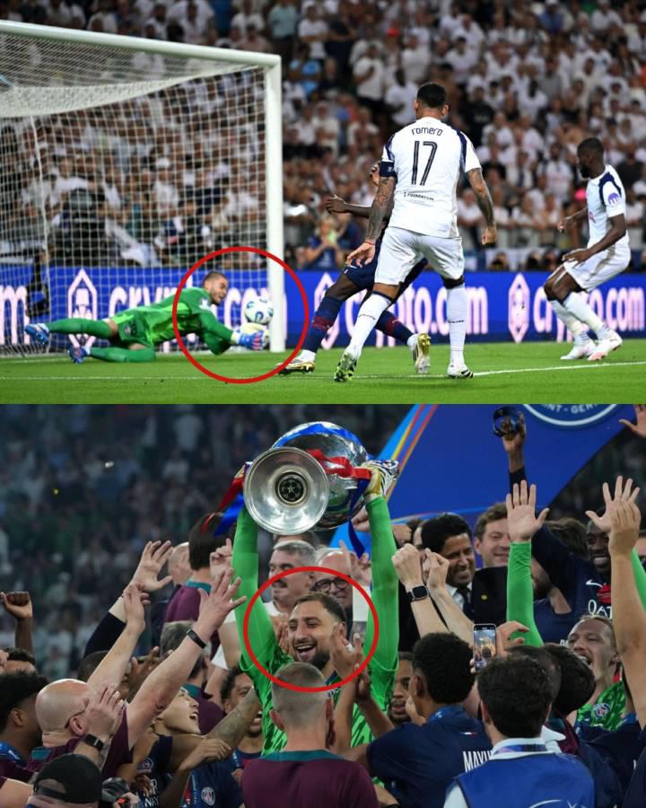 Ganador del Balón de Oro, lo que hizo el reemplazo de Donnarumma y festejo del PSG en Supercopa