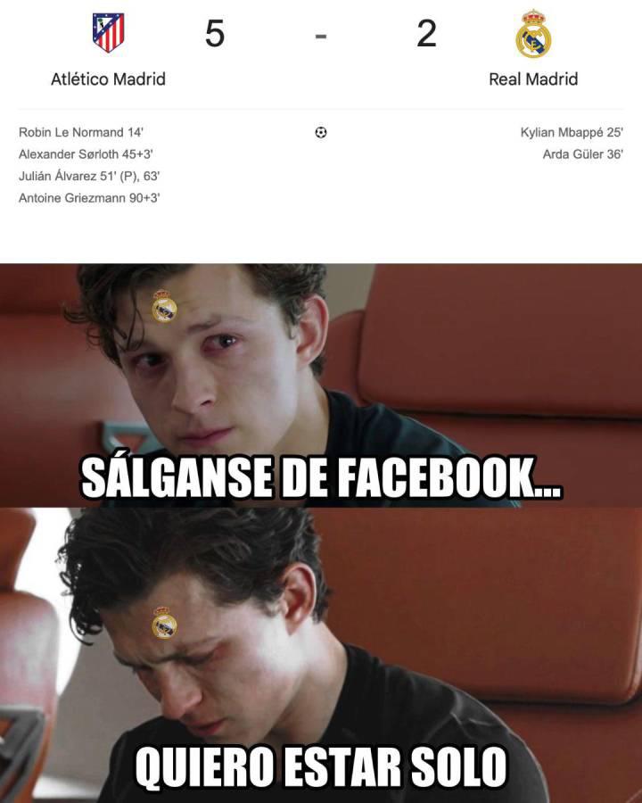 Real Madrid fue goleado por Atlético y los memes no podían faltar; disfruta el Barcelona