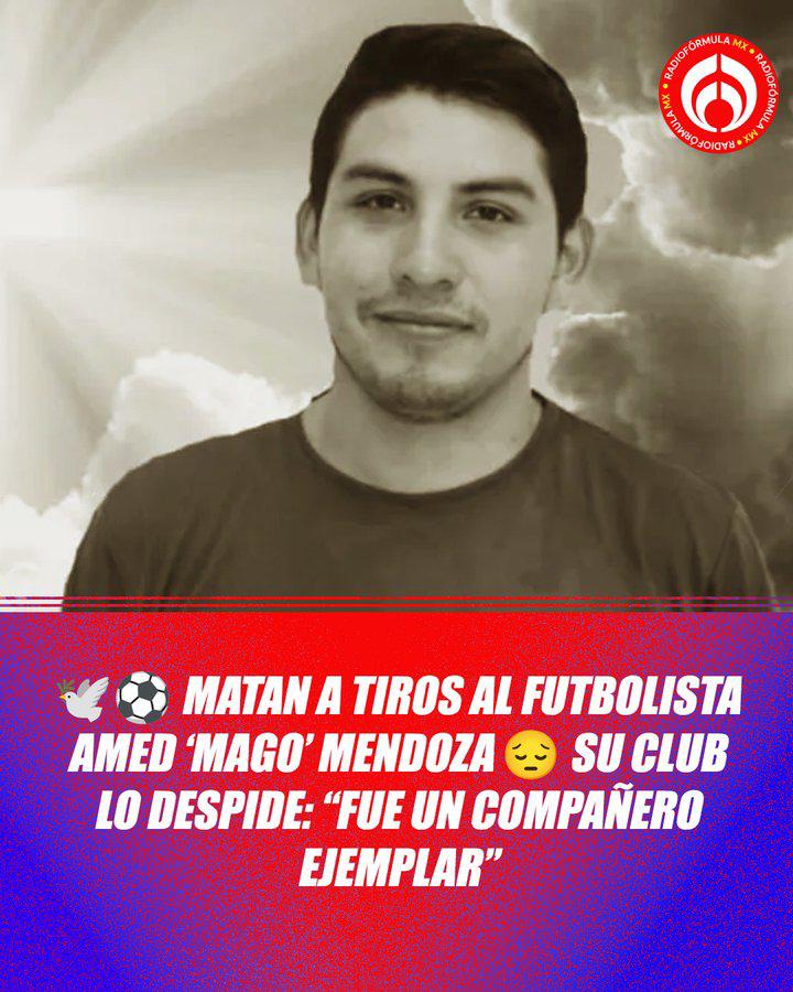 ¡El fútbol está de luto! Asesinan de varios disparos a jugador en plena vía pública