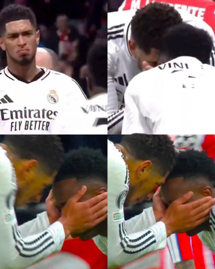 Polémico penal anulado al Atlético, burla de Vinicius y caras tristes en triunfo del Real Madrid