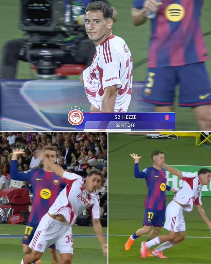 Polémica arbitral a favor de Barcelona en Champions, beso de Yamal, MVP del partido y niño deslumbra